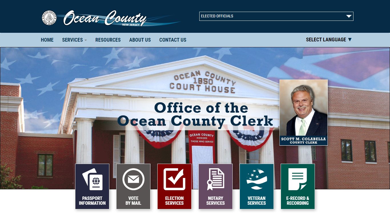 Welcome | Office of the Ocean County Clerk